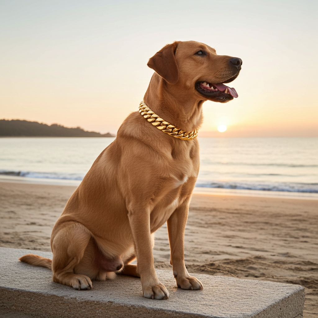 "Pet Dog Leash, Cuban Chain, Training Dog Leash"